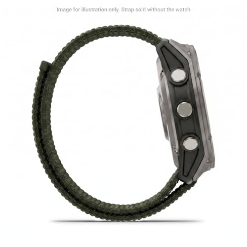 Garmin UltraFit Nylon Strap (26 mm) - Moss