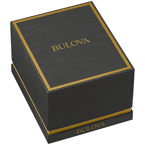 Bulova Ladies Quartz Classic, Two-Tone Stainless Steel Case & Silver-Tone Dial (Model: 98L332)
