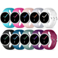 DaQin 10 Pack Bands Compatible with Samsung Galaxy Watch 8 Band 40mm 44mm/Galaxy Watch 8 Classic Band 46mm,Soft Silicone Sport Waterproof Wristband Replacement Strap for Samsung Galaxy Watch Women Men