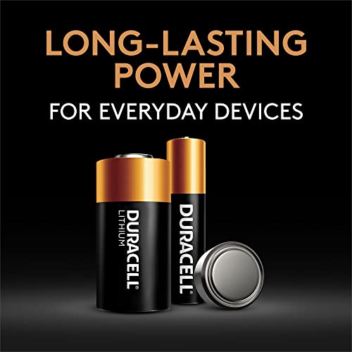 Duracell N 1.5V Alkaline Battery, 2 Count Pack, N 1.5 Volt Battery, Long-Lasting for Key Fobs, GPS Trackers, and More