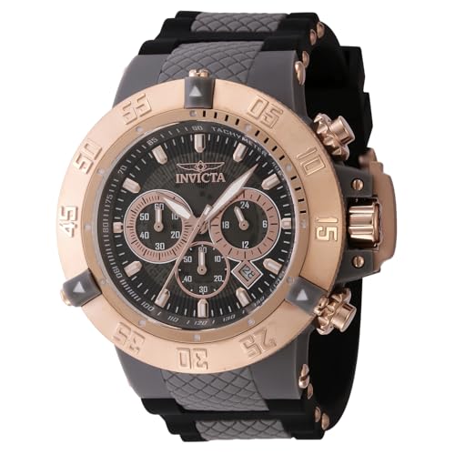 Invicta Men's 0932 Anatomic Subaqua Collection Chronograph Watch, grey and black/grey