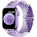 DOBSTFY Compatible with Apple Watch Band 38mm 40mm 41mm 42mm for Women Men,Stretchy Braided Apple Watch Strap for iWatch Series 10/9/8/7/6/5/4/3/2/1/SE/Ultra/Ultra 2