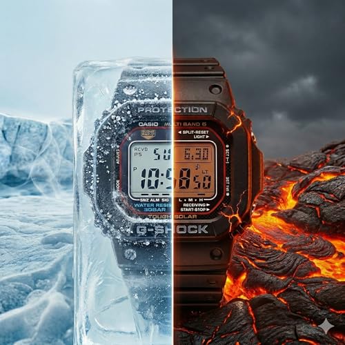 Casio G-Shock GW-M5610U-1 Men's Solar Black Resin Sport Watch