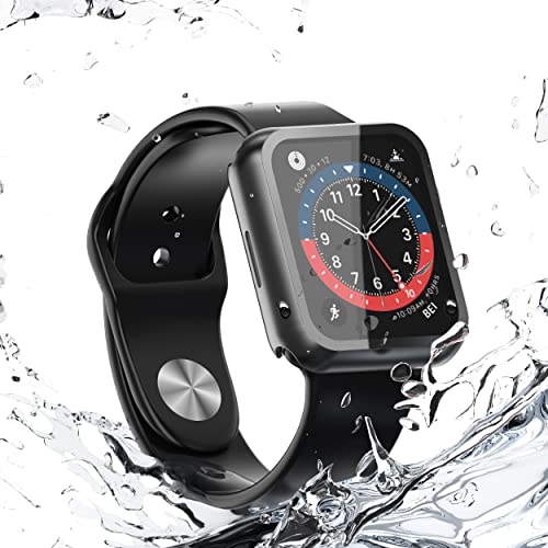 Misxi 2-Pack Waterproof Case for 45mm Apple Watch Series 9/8/7