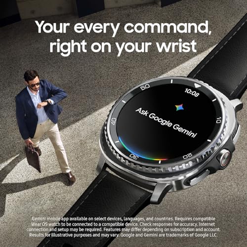 Samsung Galaxy Watch 8 Classic (2025), Black, 46mm, Bluetooth Smartwatch