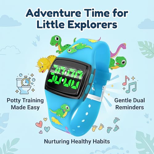 SKYROKU Potty Watch for Toddler Girls Boys, Potty Training Watch for 3-7