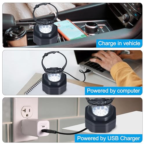 CoolFire (The Original) - USB-C UV Free Solar Watch Fast Charger for All Eco Solar Watches. Safe 24/7 Charging (No 8H Timer Needed). Reloj Hombre Portable Charger. BK