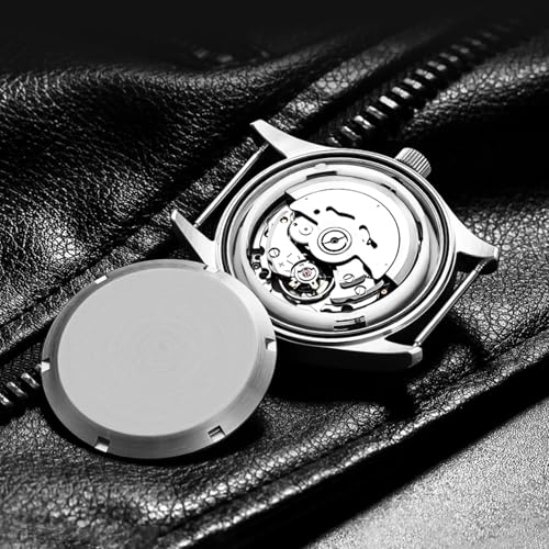 ADDIESDIVE Watches for Men Automatic Sterlie Mechanical Watches for Men Sport Waterproof Stainless Steel Wrist Watch