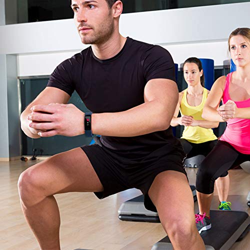 Pack 3 Silicone Bands for Fitbit Inspire HR & Fitbit Inspire 2 &Fitbit Inspire & Ace 2 Replacement Wristbands for Women Men Small Large (Black+Navy Blue+Gray, Small: for 5.5"-7.9" wrists)