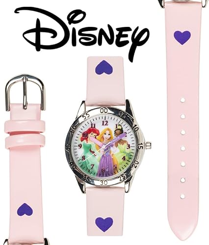 Disney Kids' PN1171 Analog Display Analog Quartz Pink Watch