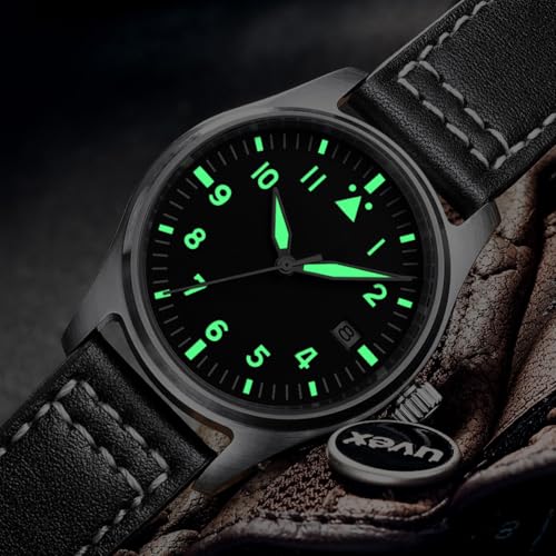 ADDIESDIVE Watches for Men Automatic Sterlie Mechanical Watches for Men Sport Waterproof Stainless Steel Wrist Watch