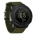 AVTREK Men's Outdoor Sport Digital Wrist Watch Multifunctional Watch Swimming Military Army Watches Altimeter Barometer Compass Waterproof 50m (Green)