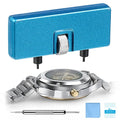 JOREST Watch Battery Replacement Kit, Watch Back Remover for Rotate Open Watch Cover, Watch Opening Tool, Watch Strap Removal, Watch Case Opener with Anti-scratch film, Spring Bar, Instruction Manual