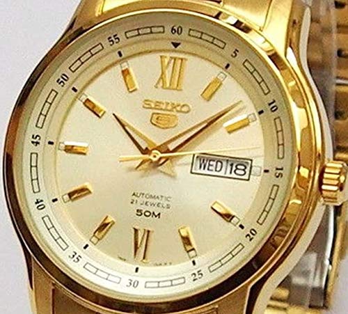 SEIKO 5 Automatic Champagne Dial Men's Watch SNKP20K1S