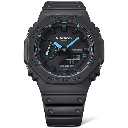 G-Shock GA2100-1A2 Neon Accent Watch, Blue