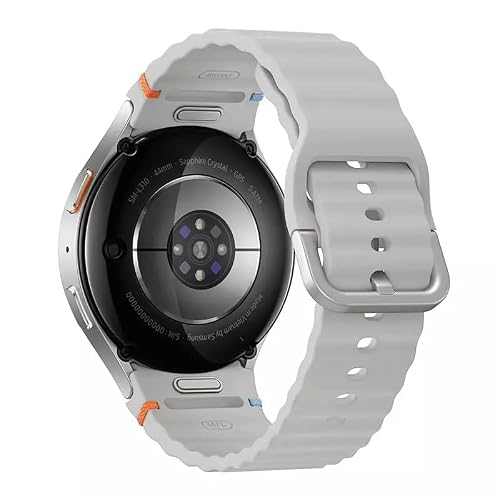 SAMSUNG Galaxy Watch 7, 44mm, WiFi, Bluetooth, Silver (Renewed)