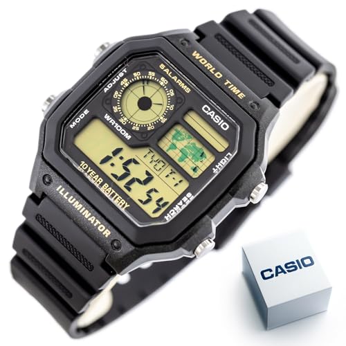 Casio Classic Black Watch AE1200WH-1B