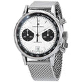 Hamilton American Classic Automatic Men's Watch, 40mm Stainless Steel Case, Swiss Made, White Dial Analog Wrist Watch for Men, 100m Waterproof, Sapphire Crystal, Stainless Steel Strap