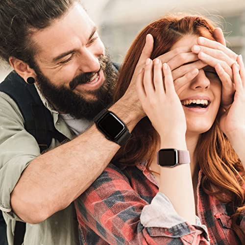 Stretchy Nylon Solo Loop Bands Compatible with Apple Watch Band 38mm 40mm 41mm 42mm 44mm 45mm 46mm 49mm, Sport Elastic Wristbands Women Men Straps for iWatch Series 11 10 9 8 7 6 5 4 3 Ultra/SE 3 2 1