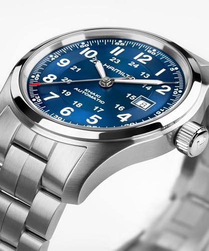 Hamilton Khaki Field Automatic Mens Watch, 42mm Stainless Steel