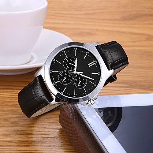 Ritche Quick Release Leather Watch Bands Genuine Leather Watch Strap for Samsung Galaxy Watch 6 Classic 43mm 47mm 40mm 44mm 18mm, 20mm or 22mm for Men and Women