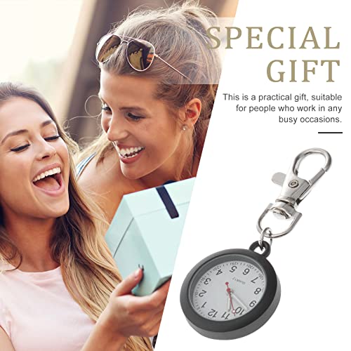 balacoo Clip On Pocket Watch - Nurses Watches for Women Men, Badge Watch