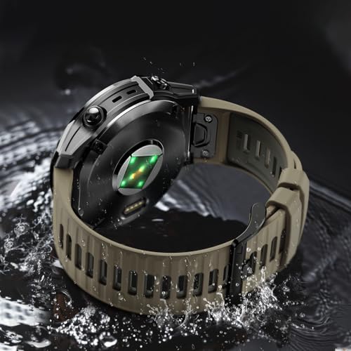 Quickfit 22mm Watch Bands for Garmin Fenix 8 47mm/7/6/5, Sports Silicone Bands Compatible with Garmin Fenix 8 Pro 47mm/7 Pro/6 Pro/5 Plus/Forerunner 935/945/955/965/Approach S60/S62/Epix 2