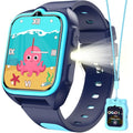 Blackview Kids Smart Watch with 32 Puzzle Games, HD Camera & Video Recording, 1.75" Touch Screen, Flashlight,Music Player, Pedometer, Alarm Clock,Stopwatch,Kids Watch for Boys Ages 4-12