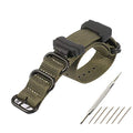 WRISTARMOR GA110 nylon band adapters Kit Replacement for Casio g shock DW-5600 DW-6900 GA700 GA100 GD120 GD110 watch band