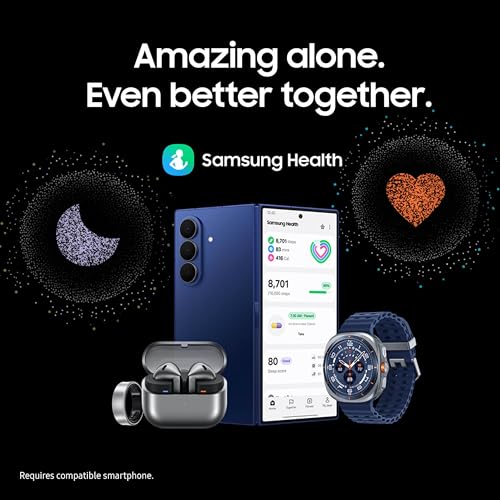 Samsung Galaxy Watch Ultra (2025), Titanium Silver, 47mm LTE Smartwatch