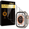Ailun for Apple Watch Ultra 3/Ultra 2/Ultra Screen Protector [49mm], Tempered Glass Film, Anti-Scratch, High Definition, Touch Sensitive[3 Pack][Clear]