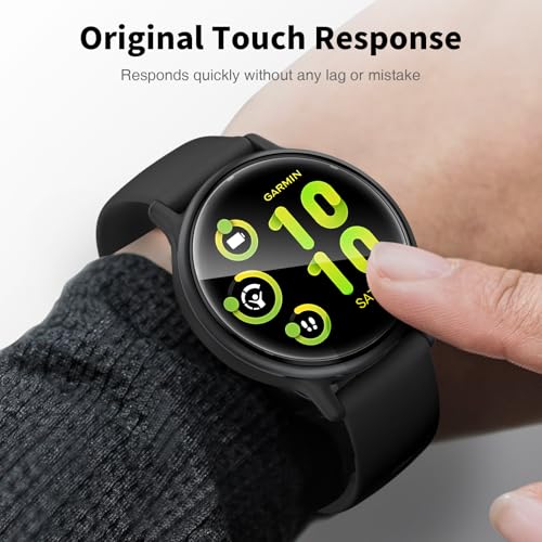 LK 6 Pack for Garmin Vivoactive 6 / Vivoactive 5 Screen Protector 42mm - Anti-Scratch, Self-Healing Soft TPU Screen Protector for Garmin Vivoactive 42mm, Bubble Free, HD Transparent, Touch Sensitive