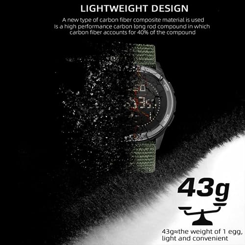 CakCity Military Digital Watches for Men - Compass, Waterproof, Tactical & Sport, Hiking Watches