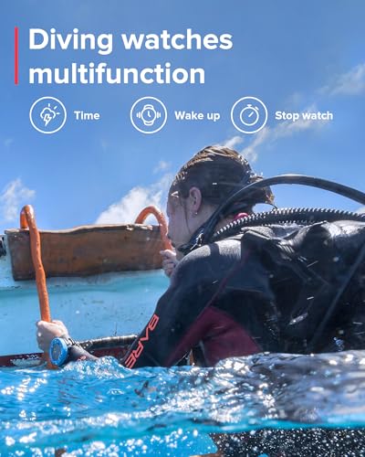 Suunto Zoop Novo Wrist Scuba Diving Computer, Black, Without USB