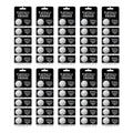 Nightkonic 50 pcs Pack - CR2032 3v Lithium Button Cell Coin 2032 Battery