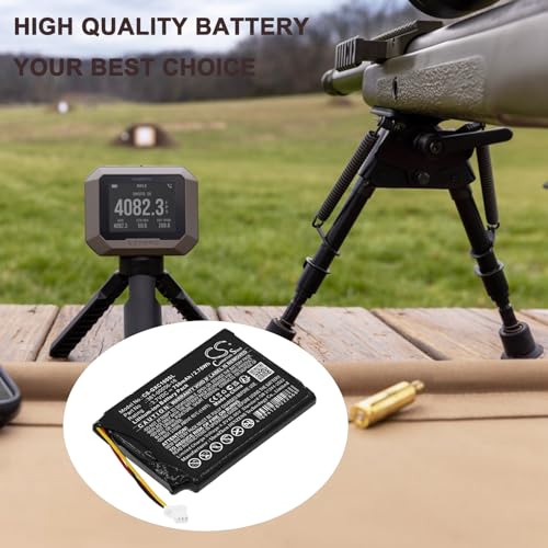 750mAh / 2.78Wh Replacement Battery for Garmin 0100261810, Xero C1 PRO Chronograph, 361-00056-16
