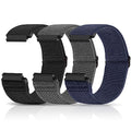 Relting 22mm Width Watch Lugs Band Compatible with Garmin Venu 4 45 mm/3 45 mm/Venu 2/Forerunner 265/255/Amazfit Bip 6/Bip 5 Quick Release Adjustable Stretchy Nylon Sport Elastic Bands for Men Women
