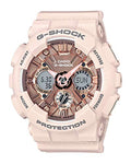 Casio Women's GMA-S120MF-4ACR G Shock Analog-Digital Display Quartz Pink Watch