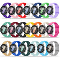 Tiorecime 20 Pack Bands Compatible with Samsung Galaxy Watch 7 6 5 4 FE 40mm 44mm/6 4 Classic 43mm 47mm 42mm 46mm/5 Pro 45mm/Active 2 Band, 20mm Soft Silicone Sport Replacement Strap for Women Men
