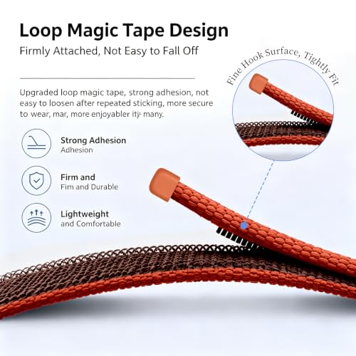 Zspoly Nylon Sport Band Compatible with Google Fitbit Air,Soft Breathable Wristband Replacement Compatible with Fitbit Air Fitness,Micro-Adjustable Performance Loop for Screenless Tracker