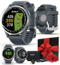 Garmin Approach S44 (Silver/Twilight) Golf GPS Smartwatch Gift Box Bundle
