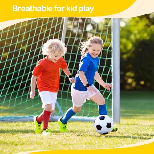 3 Pack Adjustable Braided Stretchy Solo Loop Compatible with Gizmo Watch 3 2 1/ Gabb Watch 3 2 1/ SyncUP/Cosmo JrTrack Kid Watch, 20mm Soft Breathable Kids Bands with Magnetic Buckle for Boys Girls