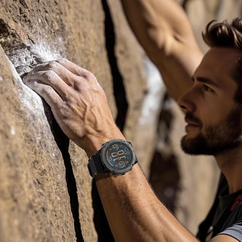 Bandletic Compatible with Garmin Fenix 8 51mm 7X 6X 5X Watch Band - 26mm Quick Fit Rugged Nylon Strap for Fenix 7X 6X Pro/5X Plus/3/3 HR/Instinct 2X Solar 3 50mm /Enduro/Quatix 6X 7X/Tactix/Epix Pro 2