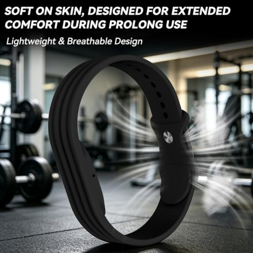 Soft Silicone Sport Band for Fitbit Air, Adjustable Strap Replacement