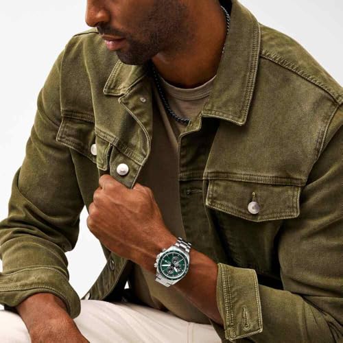 Fossil Autocross Multifunction Quartz Green Dial Watch FS6127