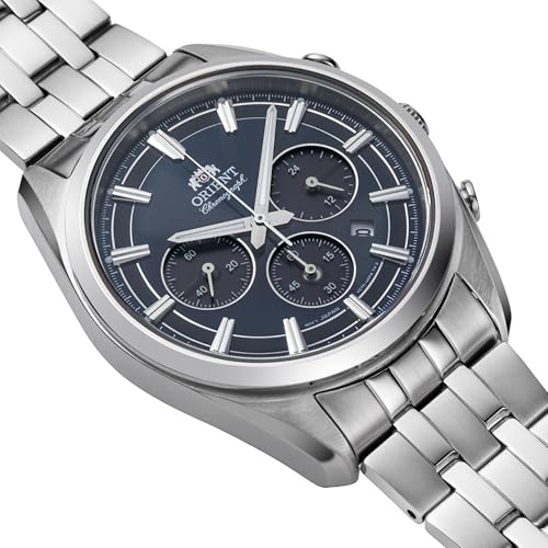 Orient Contemporary Chronograph Blue Dial Men's Watch RA-TX0303L