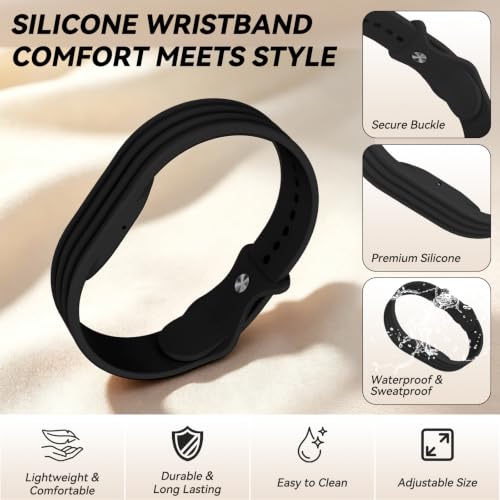 Soft Silicone Sport Band for Fitbit Air, Adjustable Strap Replacement