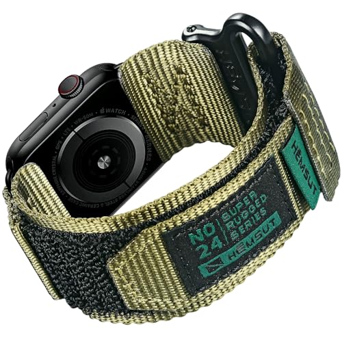 SMITHA Sport Nylon Replacement Band for Apple Watch, Unisex, 42mm/44mm/45mm/49mm, Breathable, Rugged, Stylish, Suitable as Gift