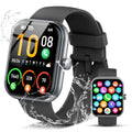 2026 Smart Watch for Men Women (Answer/Make Call), 1.96" HD Fitness Tracker Running Watch, IP68 Waterproof,Pedometer, Sleep/Step/Activity/Heart Rate Monitor,110+ Sport Mode Smartwatch for Android iOS