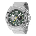 Invicta Racing Men 48.0mm Stainless Steel Steel Black+Green dial VD53 Quartz